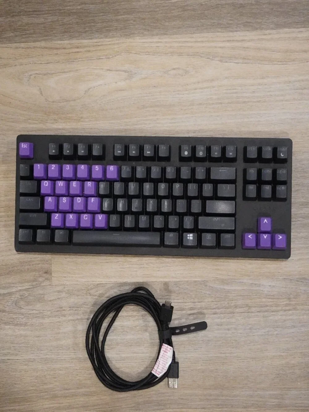 Razer Huntsman Tournament Edition (TE) TKL Mechanical Gaming Keyboard - Purple